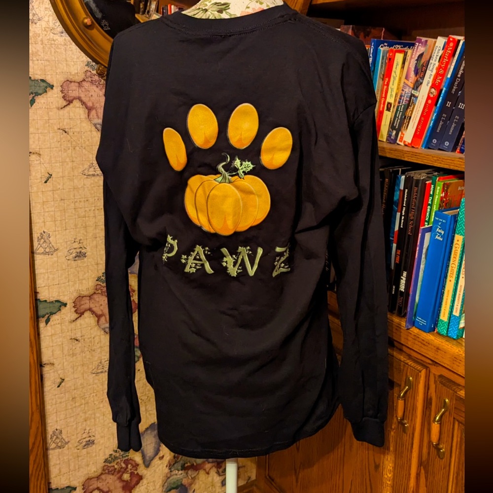 Pawz pumpkin paw Long sleeve